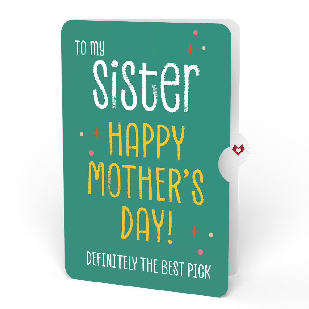 Pick You Every Time Mother’s Day Pop-Up Card and Sentiment Set for Sister