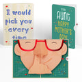 Pick You Every Time Mother’s Day Pop-Up Card and Sentiment Set for Aunt