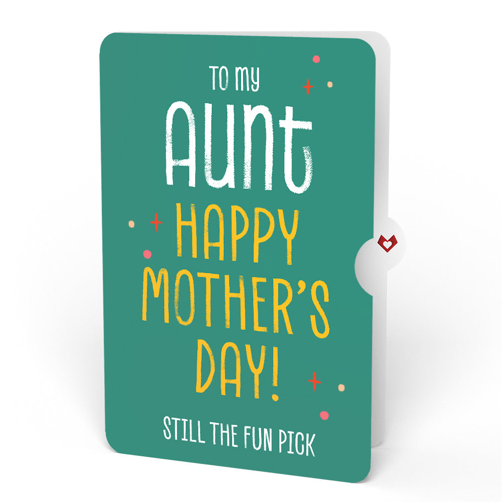 Pick You Every Time Mother’s Day Pop-Up Card and Sentiment Set for Aunt