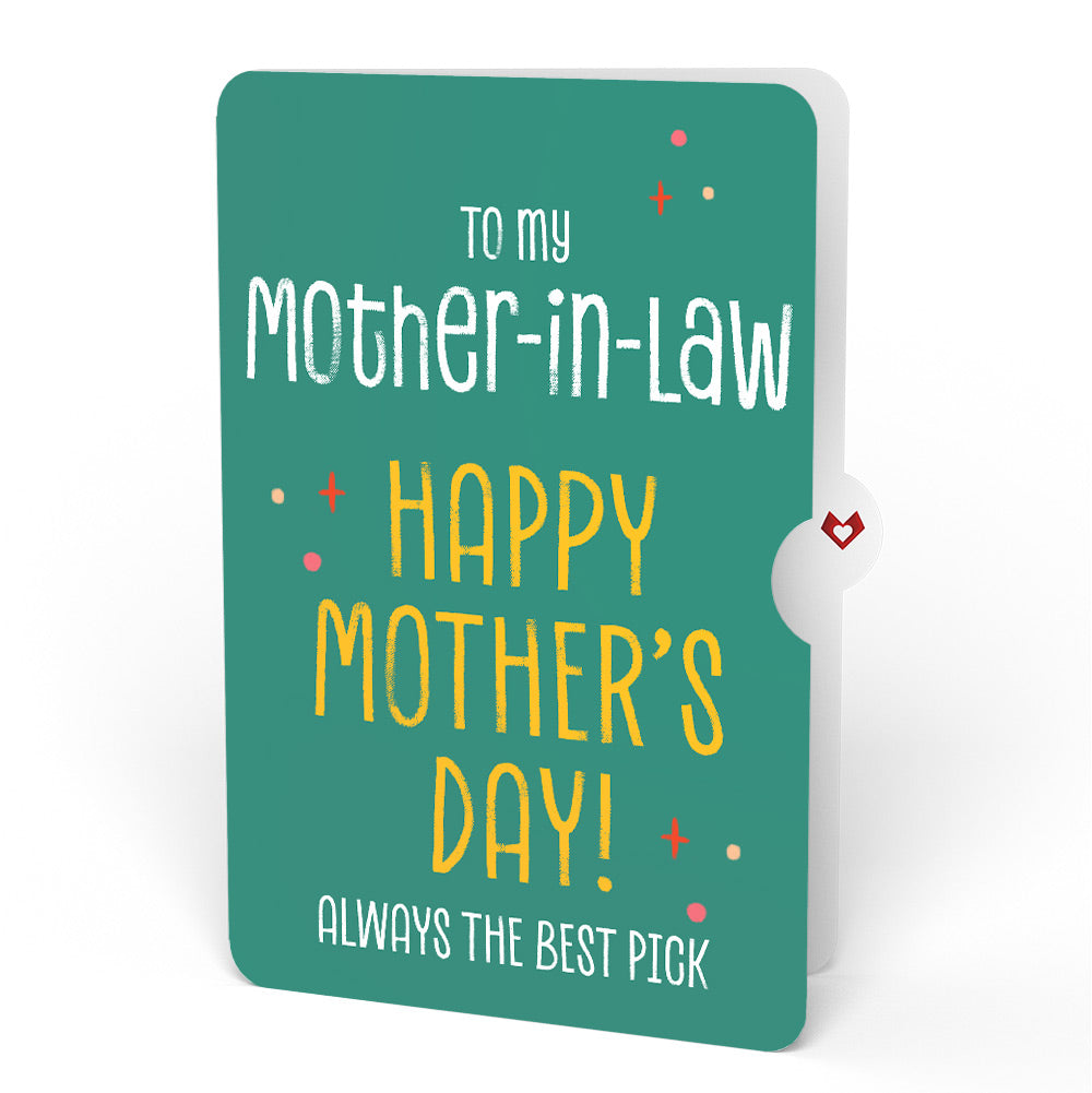 Pick You Every Time Mother’s Day Pop-Up Card and Sentiment Set for Mother-in-Law