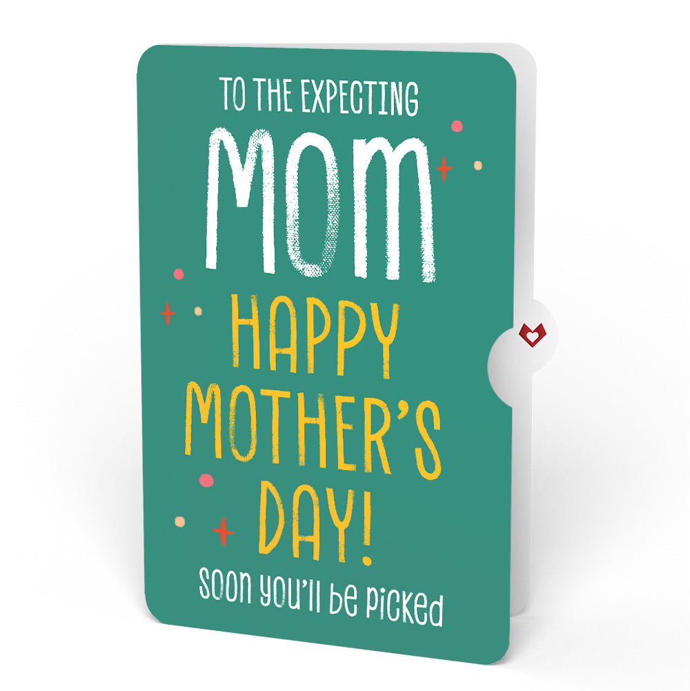 Pick You Every Time Mother’s Day Pop-Up Card and Sentiment Set for Mom-to-be