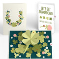 Shamrock Fields St. Patrick’s Day Pop-Up Card and Good Luck Bloom Shamrocked Sentiment Set