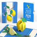 Mediterranean Lemons Pop-Up Card and Sentiment Set for Mom