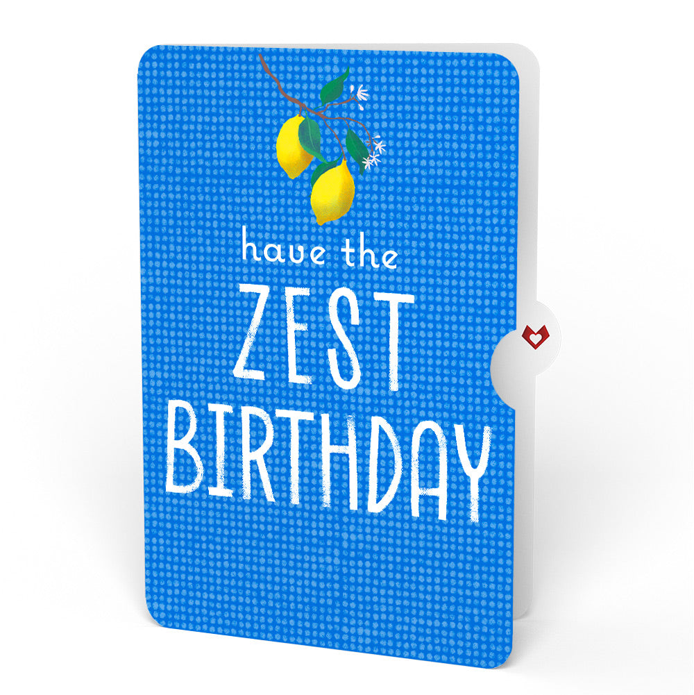 Mediterranean Lemons Birthday Pop-Up Card and Sentiment Set