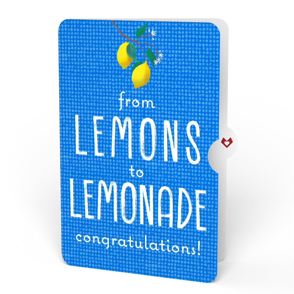 Mediterranean Lemons Congratulations Pop-Up Card and Sentiment Set