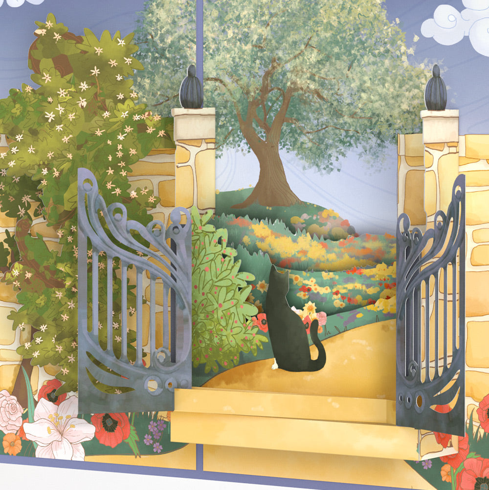 Through the Garden Gate Mother’s Day Pop-Up Card and Sentiment Set for Mom