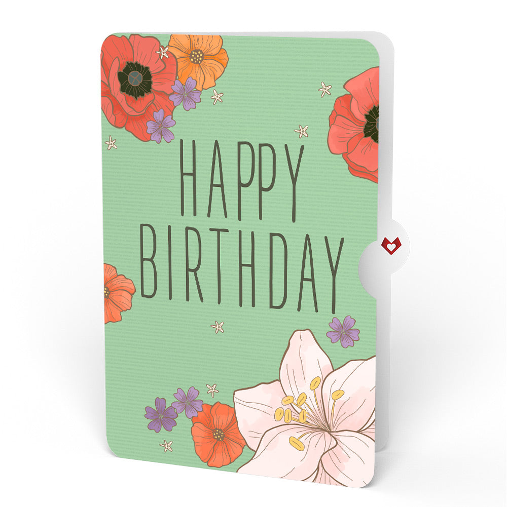 Through the Garden Gate Birthday Pop-Up Card and Sentiment Set