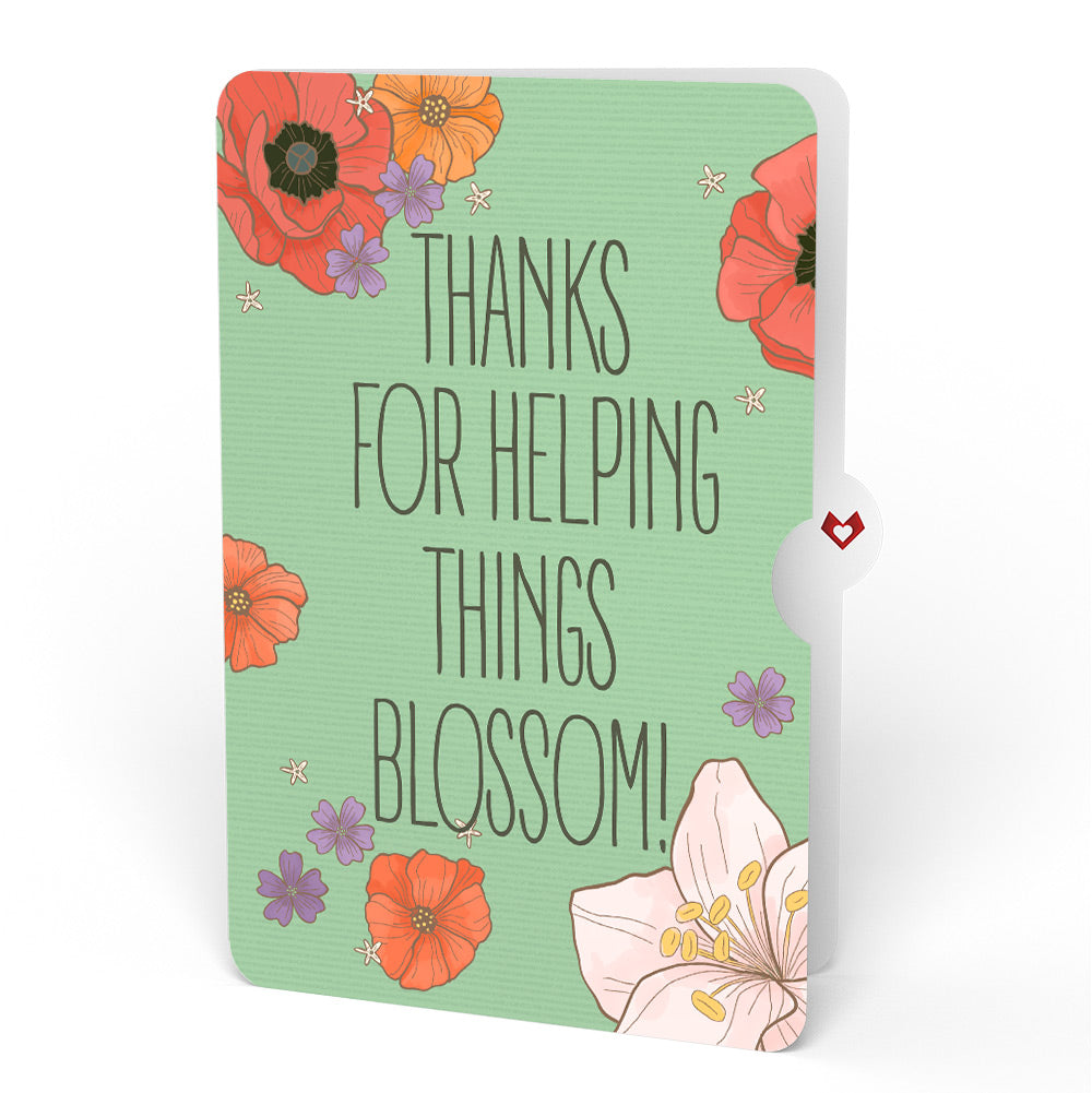 Through the Garden Gate Thank You Pop-Up Card and Sentiment Set
