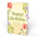 Lovely Ladybug Birthday Glitter Bouquet and Sentiment Set