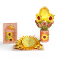 You Are My Sunshine Music and Lights Pop-Up Card & Bouquet Bundle