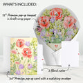 Lovely Ladybug Pop-Up Card & Glitter Bouquet