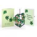 Lucky Shamrock St. Patrick’s Day Suncatcher Card and Lucky Clover Sentiment Set
