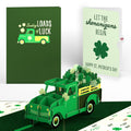 Truckloads of Luck St. Patrick’s Day Pop-Up Card and Jade Clover Shenanigans Sentiment Set
