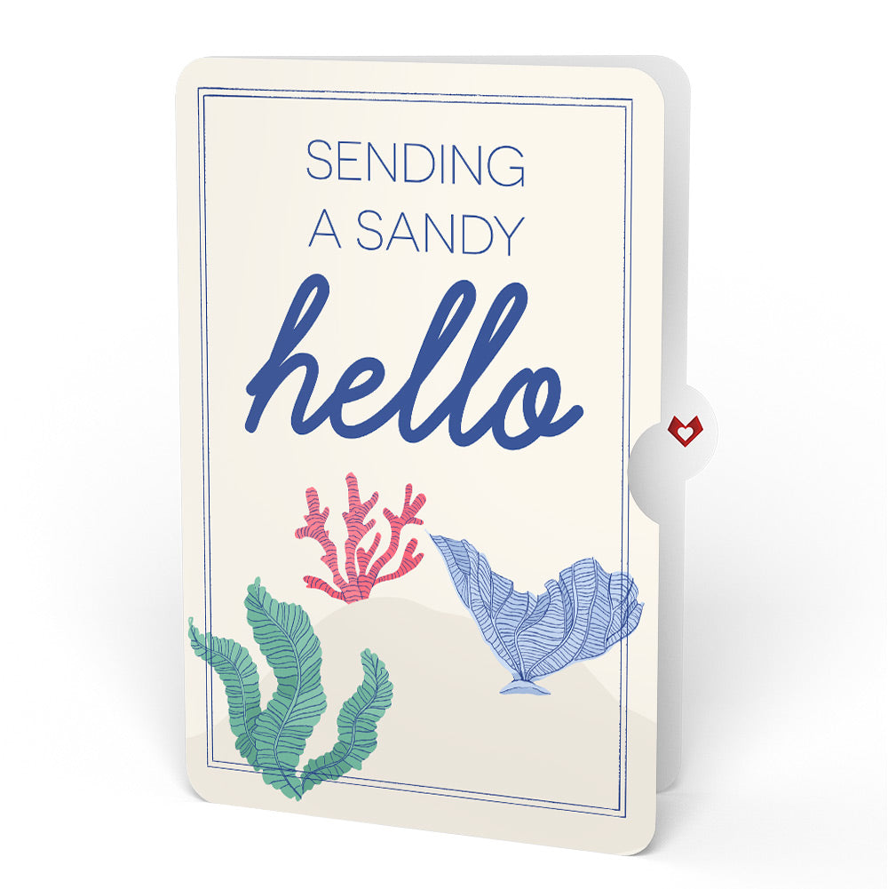 Vibrant Lobster Thinking of You Pop-Up Card and Sentiment Set
