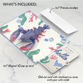 Vibrant Lobster Thinking of You Pop-Up Card and Sentiment Set
