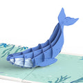 Whale Beneath the Waves Thank You Pop-Up Card and Sentiment Set