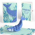 Whale Beneath the Waves Congratulations Pop-Up Card and Sentiment Set