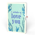 Whale Beneath the Waves Love Pop-Up Card and Sentiment Set