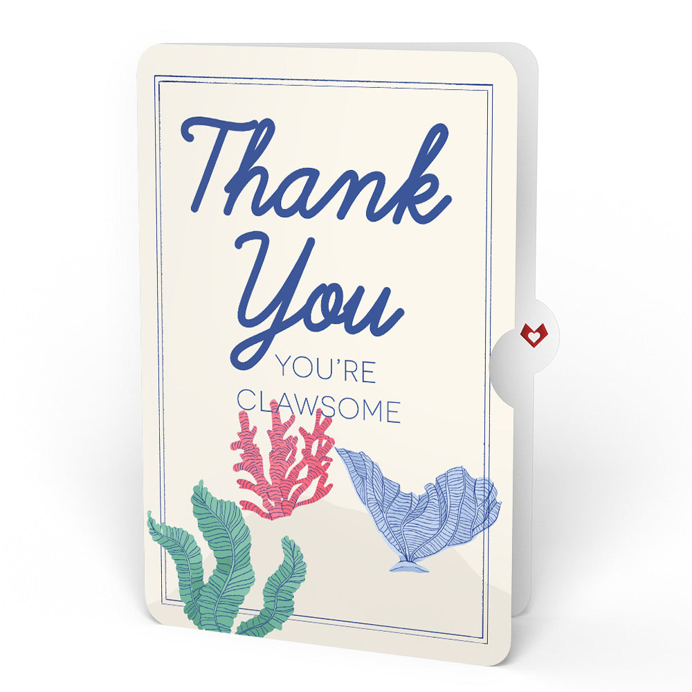 Coastal Treasure Thank You Glitter Bouquet and Sentiment Set