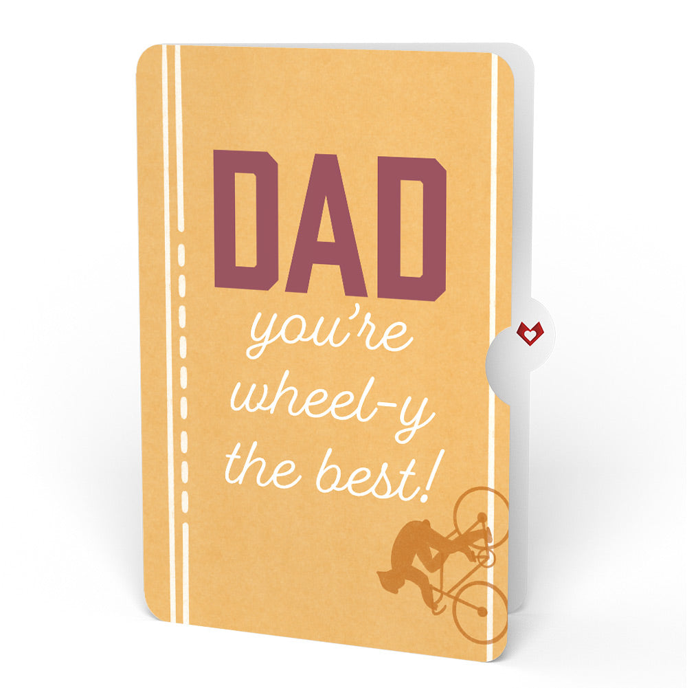 On the Ride Biking Pop-Up Card and Sentiment Set for Dad