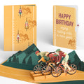 On the Ride Biking Birthday Pop-Up Card and Sentiment Set