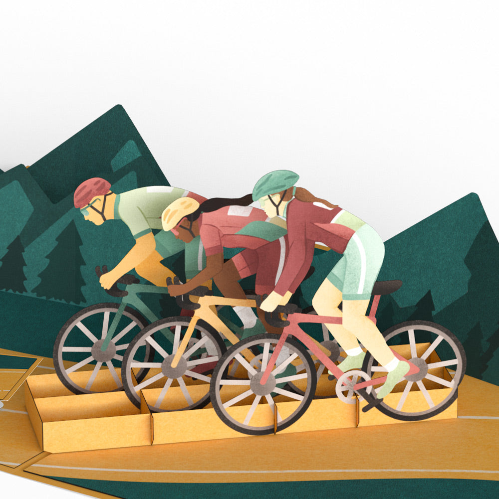 On the Ride Biking Birthday Pop-Up Card and Sentiment Set