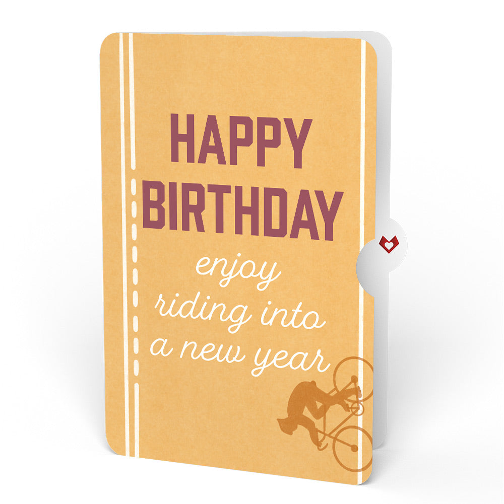 On the Ride Biking Birthday Pop-Up Card and Sentiment Set
