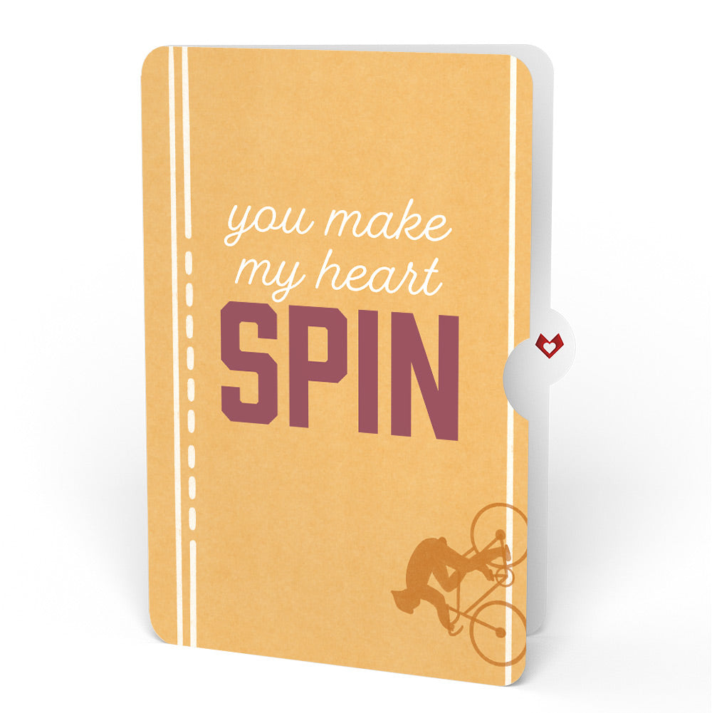 On the Ride Biking Love Pop-Up Card and Sentiment Set