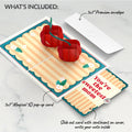 Fresh-Picked Cherries Pop-Up Card and Sentiment Set for Mom