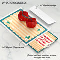 Fresh-Picked Cherries Congratulations Pop-Up Card and Sentiment Set