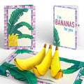 Tropical Bananas Love Pop-Up Card and Sentiment Set
