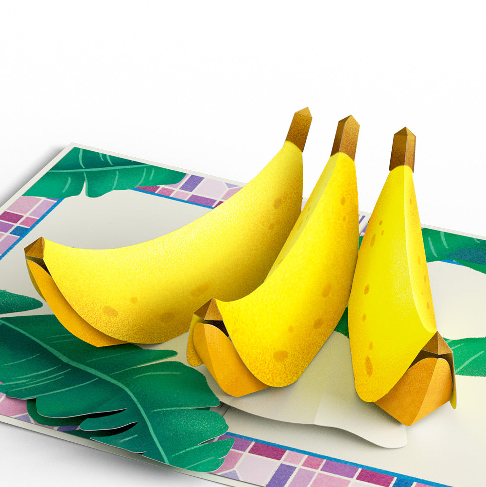 Tropical Bananas Love Pop-Up Card and Sentiment Set