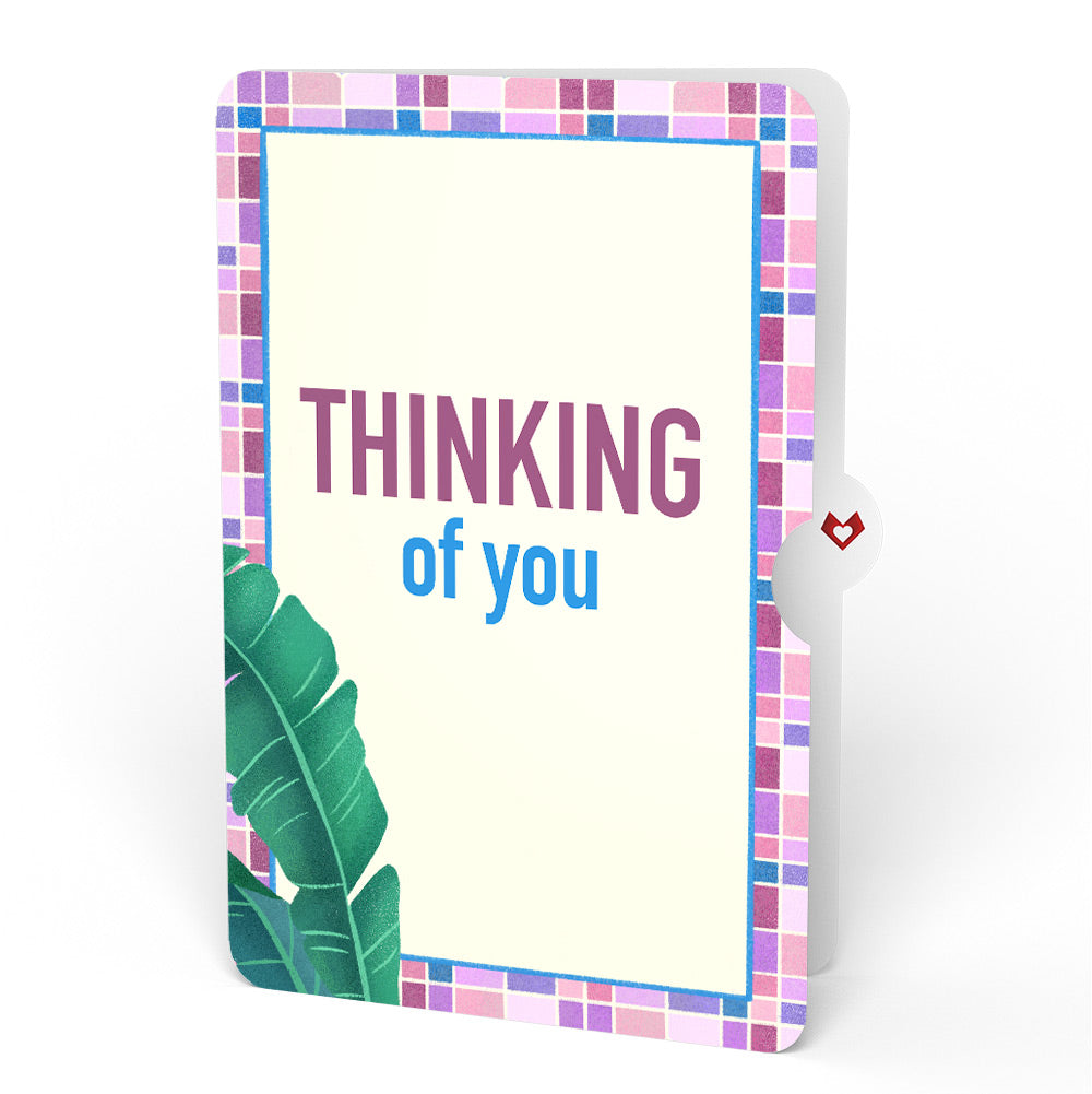 Tropical Bananas Thinking of You Pop-Up Card and Sentiment Set