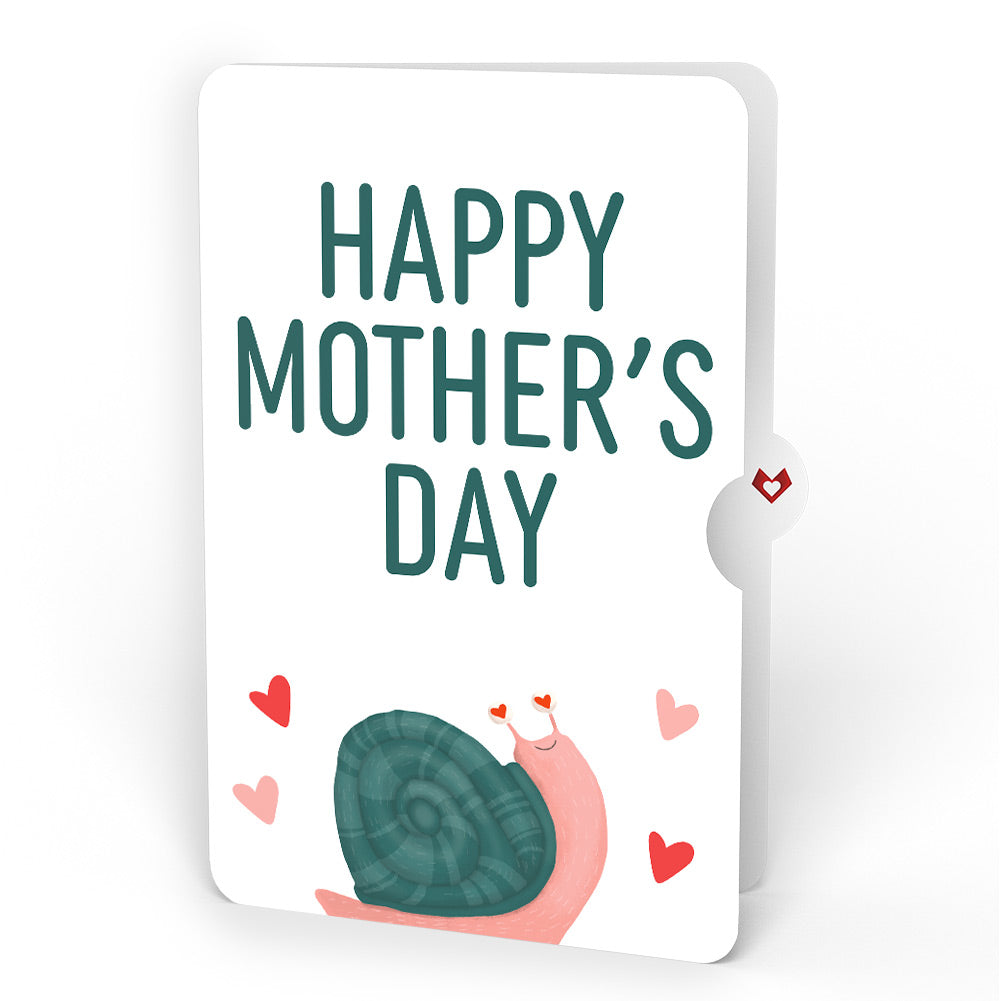 Love You Slow Much Snail Mother’s Day Pop-Up Card and Blushing Snail Sentiment Set for Mom