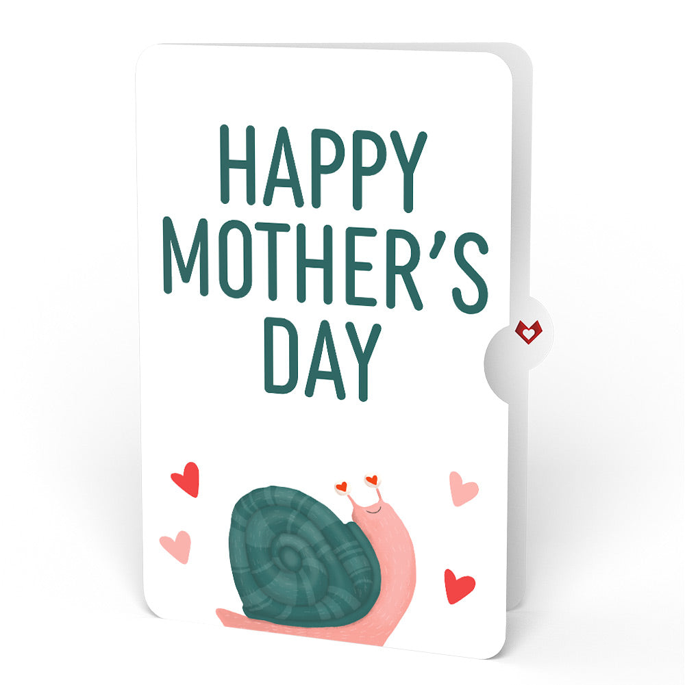 Love You Slow Much Snail Mother’s Day Pop-Up Card and Blushing Snail Sentiment Set for Mom