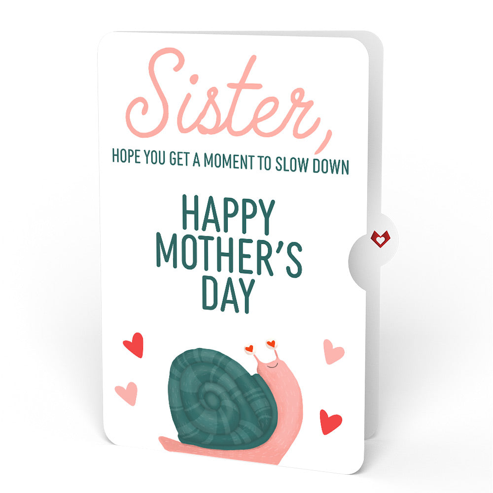 Love You Slow Much Snail Mother’s Day Pop-Up Card and Sentiment Set for Sister