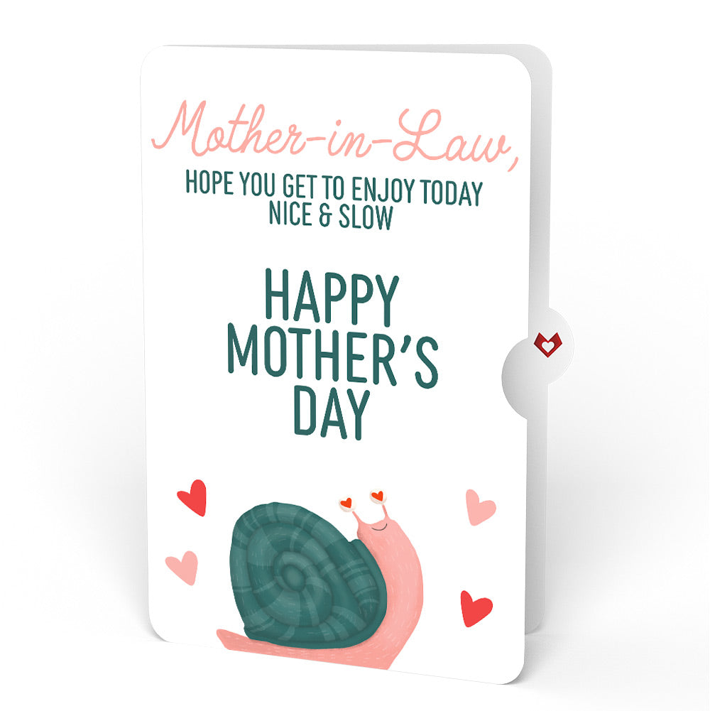 Love You Slow Much Snail Mother’s Day Pop-Up Card and Sentiment Set for Mother-in-Law