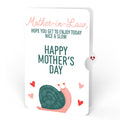 Love You Slow Much Snail Mother’s Day Pop-Up Card and Sentiment Set for Mother-in-Law