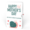 Love You Slow Much Snail 1st Mother’s Day Pop-Up Card and Sentiment Set for New Mom
