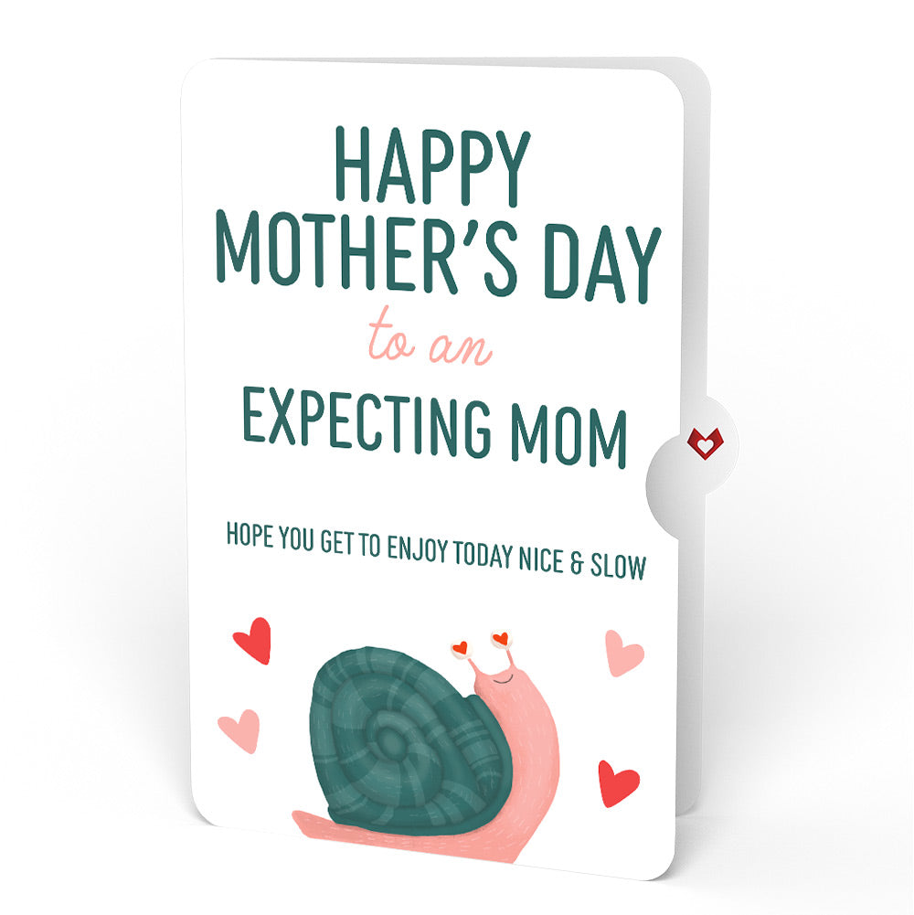 Love You Slow Much Snail Mother’s Day Pop-Up Card and Sentiment Set for Mom-to-be