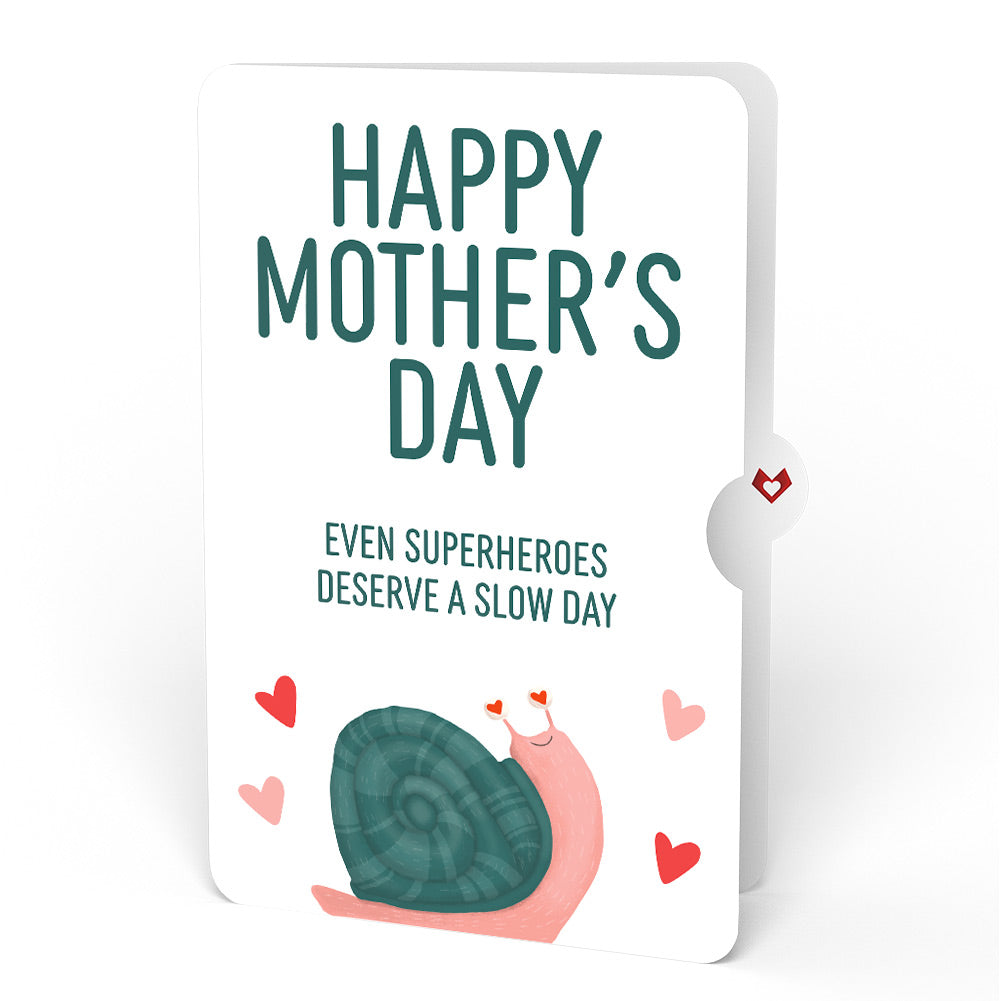 Love You Slow Much Snail Mother’s Day Pop-Up Card and Blushing Slooooow Snail Sentiment Set for Mom