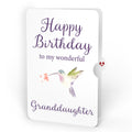 Daisy Patch Hummingbirds Birthday Pop-Up Card and Sentiment Set for Granddaughter