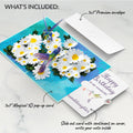 Daisy Patch Hummingbirds Birthday Pop-Up Card and Sentiment Set for Granddaughter