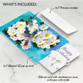 Daisy Patch Hummingbirds Birthday Pop-Up Card and Hummingbird Kisses Sentiment Set