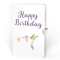 Lovely Hummingbird Birthday Pop-Up Card and Sentiment Set