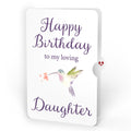 Love in Bloom Hummingbird Birthday Pop-Up Card and Sentiment Set for Daughter