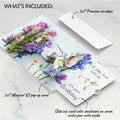 Love in Bloom Hummingbird Birthday Pop-Up Card and A Little Hummingbird Kisses Sentiment Set