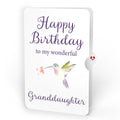 Love in Bloom Hummingbird Birthday Pop-Up Card and Sentiment Set for Granddaughter