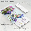 Love in Bloom Hummingbird Belated Birthday Pop-Up Card and Sentiment Set