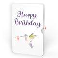 Love in Bloom Hummingbird Birthday Pop-Up Card and Hummingbird Kisses Sentiment Set